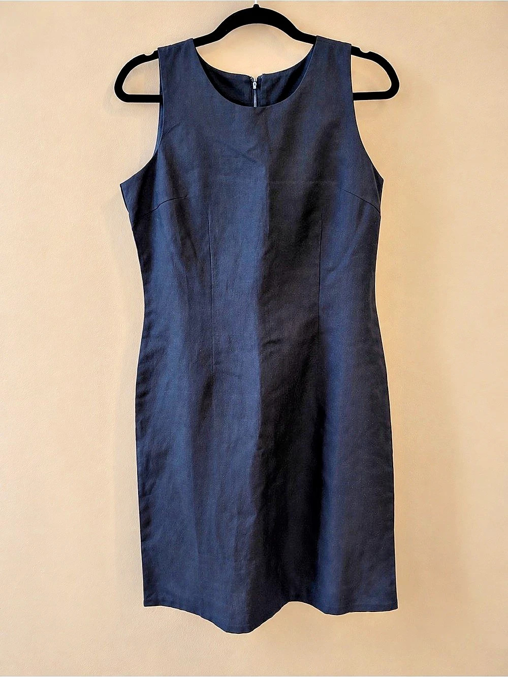 Jennifer & Eden Sleeveless Mini Dress in Navy Blue Size Medium